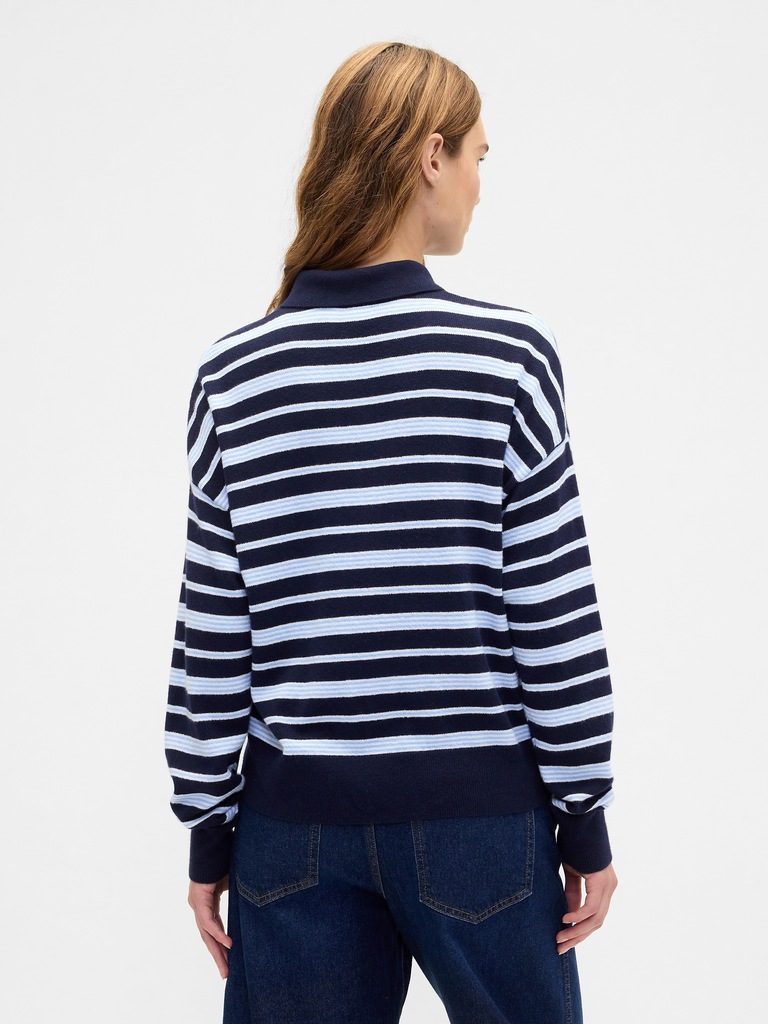 CashSoft Relaxed Sweater Polo Shirt