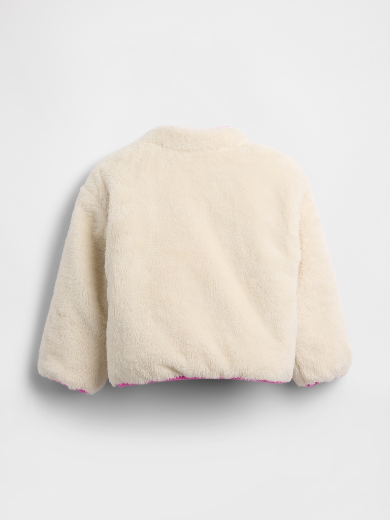 Baby & Toddler Lightweight Sherpa Reversible Jacket