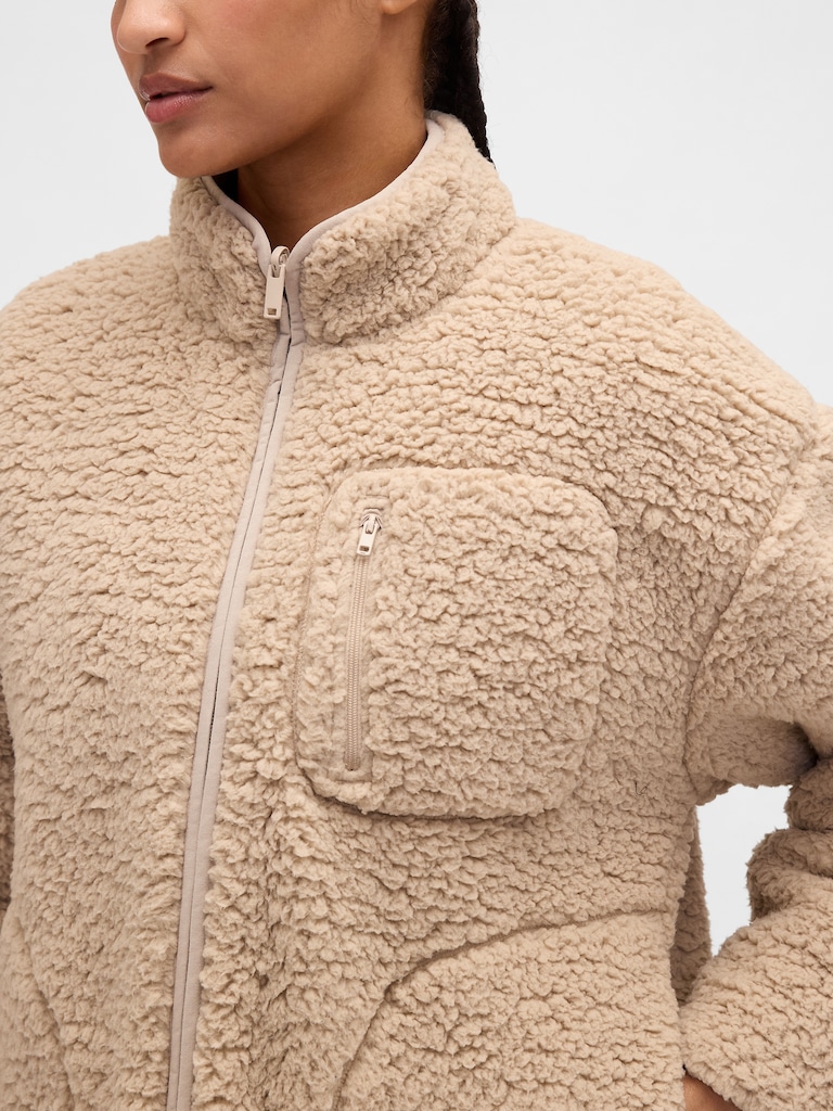 GapFit Reversible Sherpa Jacket