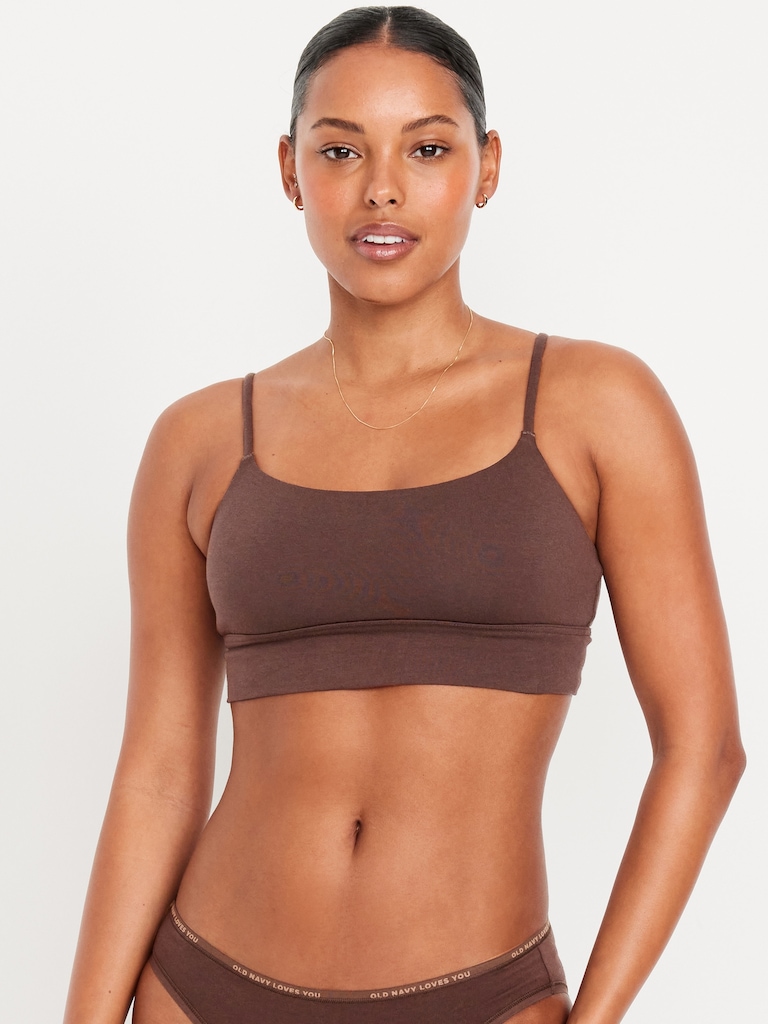 Cotton Cami Bralette