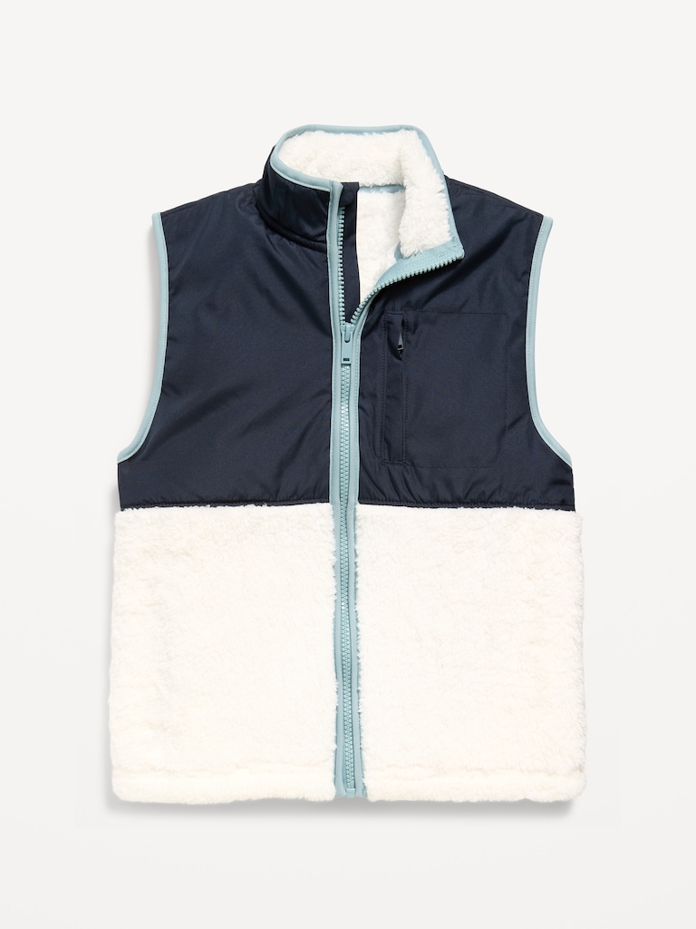 Sherpa Utility Vest for Boys