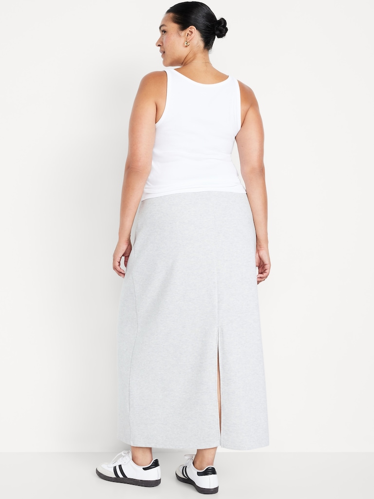 Cozy Knit Midi Skirt