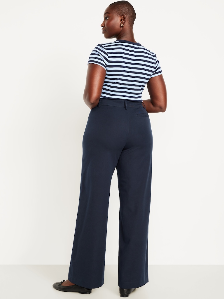 High-Waisted Pixie Super Wide-Leg Pants