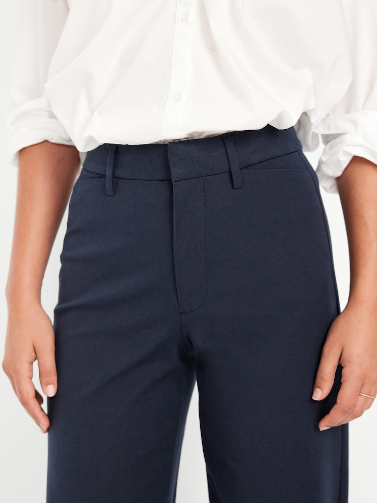 High-Waisted Pixie Super Wide-Leg Pants