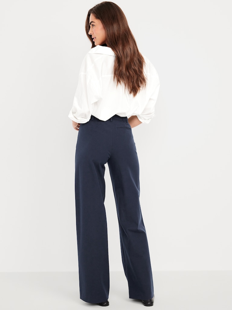 High-Waisted Pixie Super Wide-Leg Pants