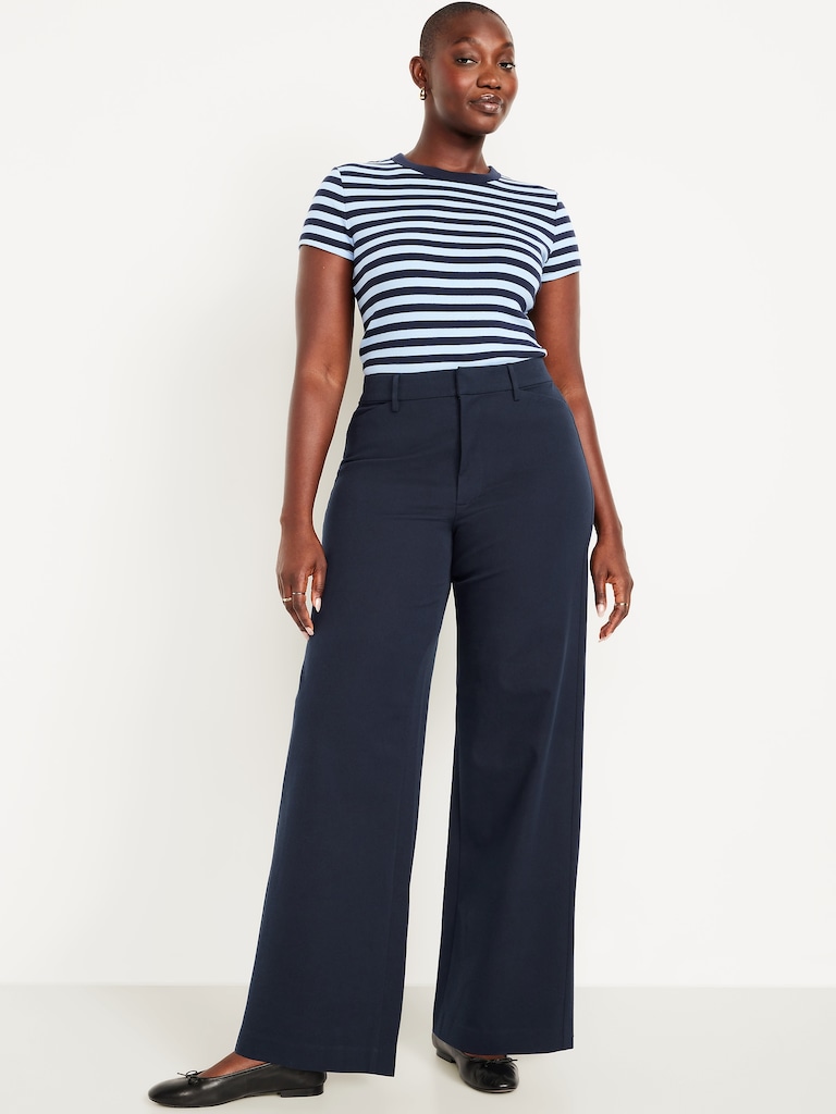 High-Waisted Pixie Super Wide-Leg Pants