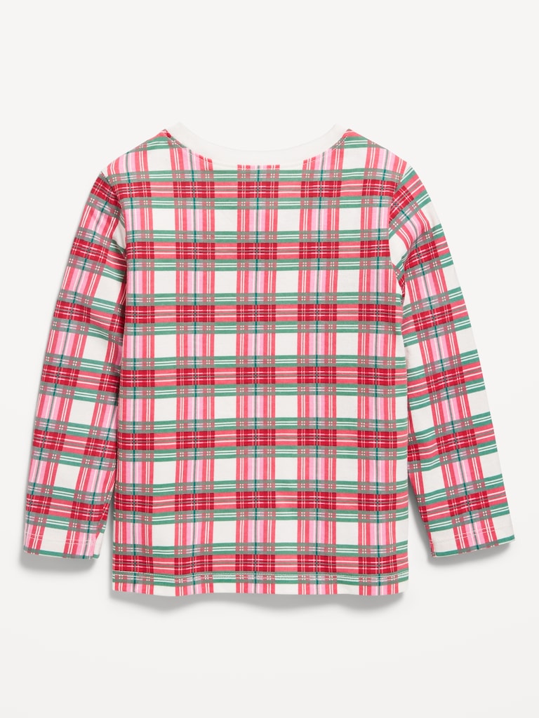 Long-Sleeve Logo-Graphic T-Shirt for Toddler Girls