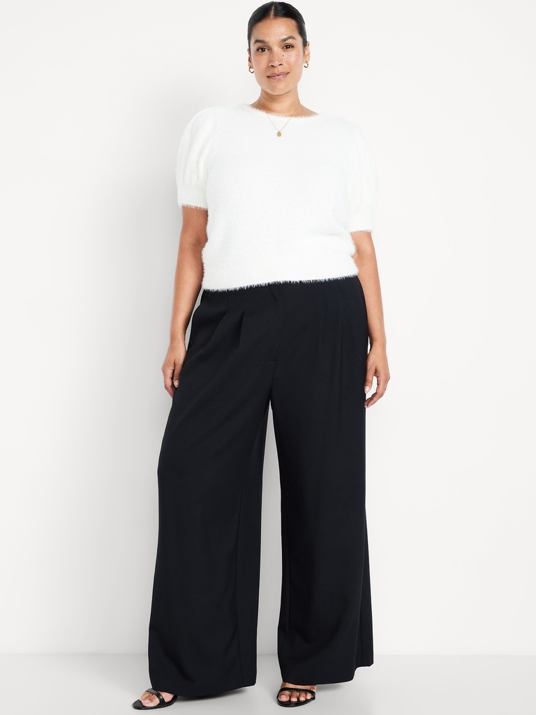 Extra High-Waisted Super Wide-Leg Pants