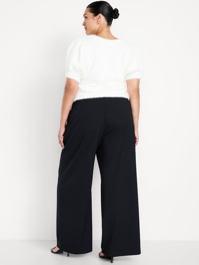Extra High-Waisted Super Wide-Leg Pants