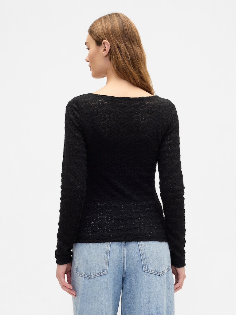 Boatneck Top