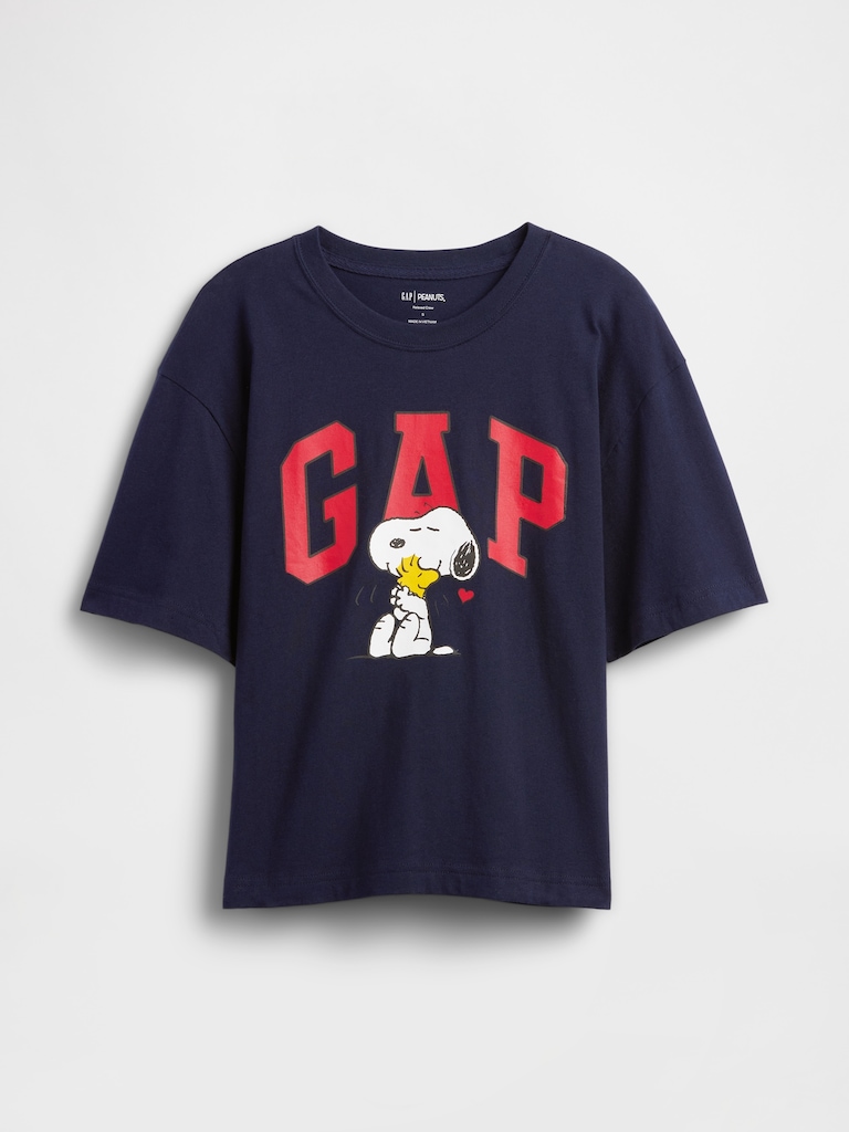 Peanuts Boxy Gap Logo T-Shirt