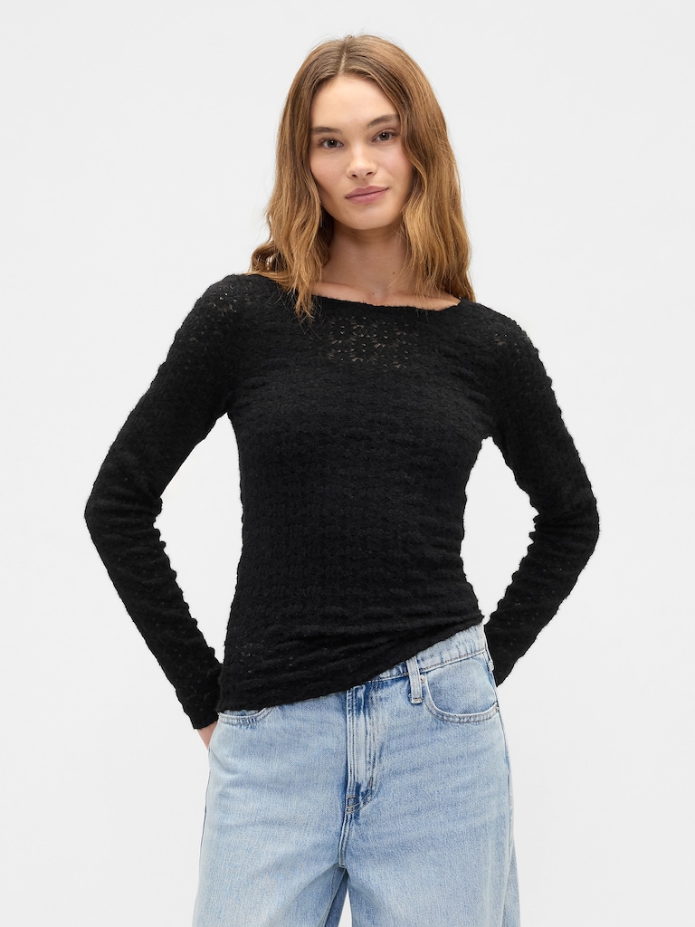 Boatneck Top