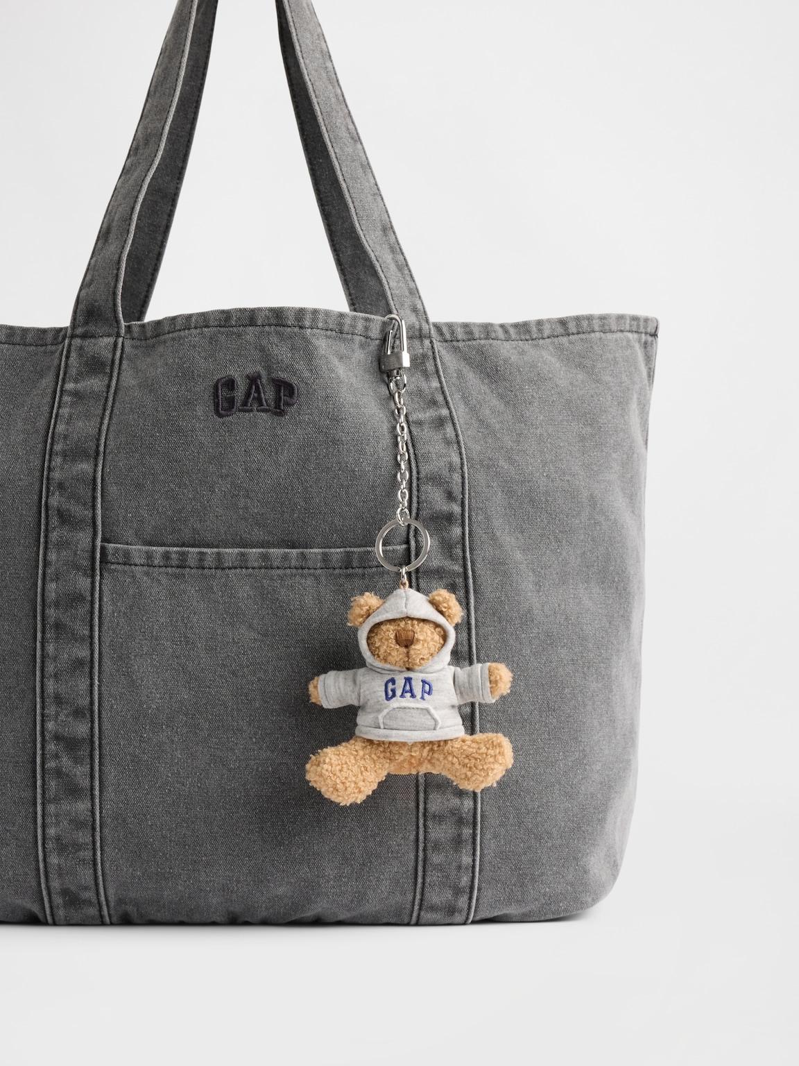 Brannan Bear Hoodie Keychain Charm