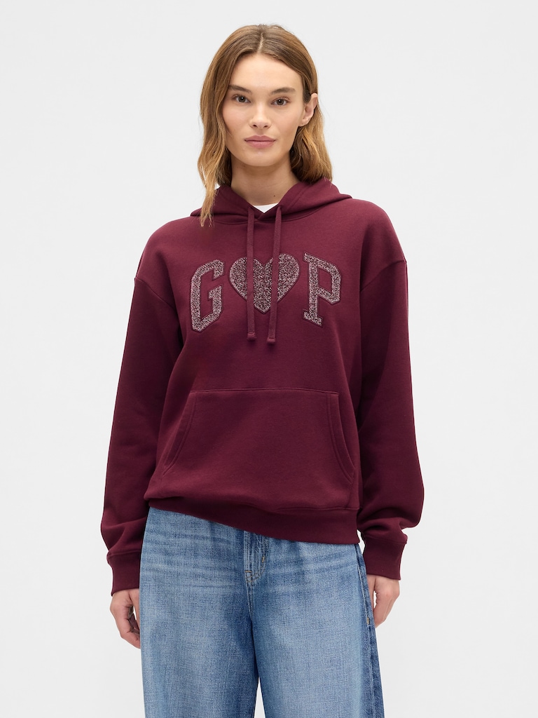 Relaxed Gap Logo Hoodie
