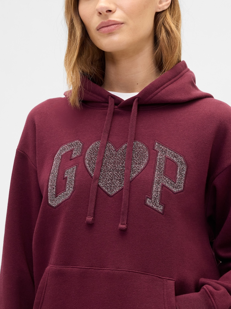 Relaxed Gap Logo Hoodie