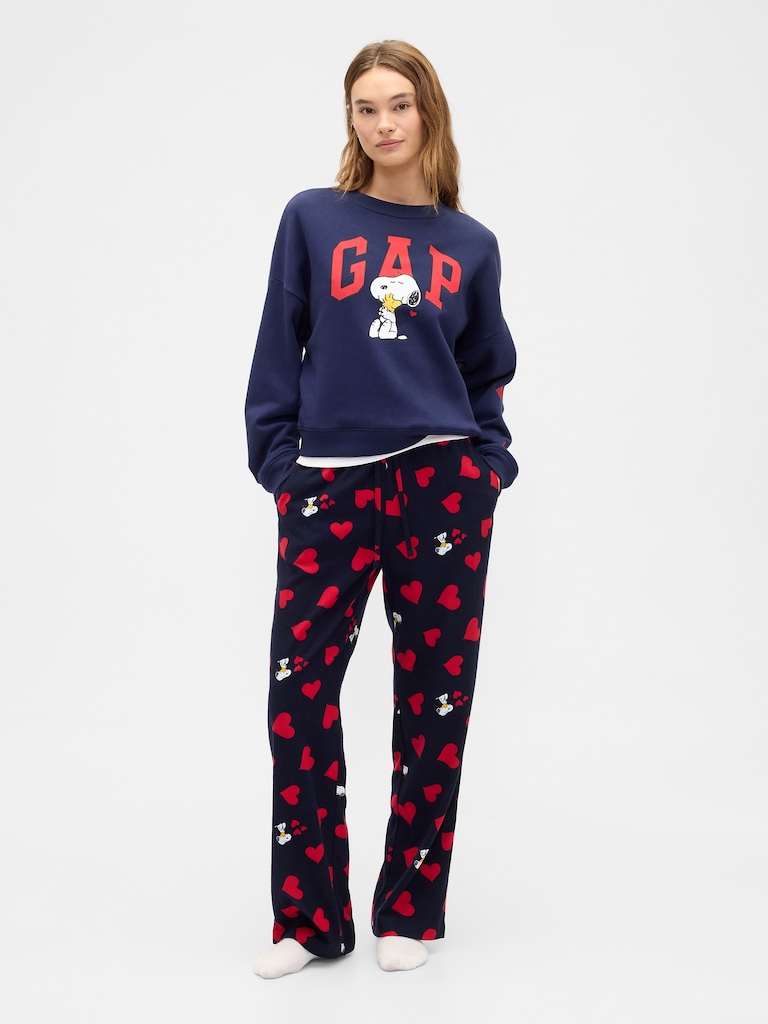 Peanuts Oversized Wedge Gap Logo Sweatshirt