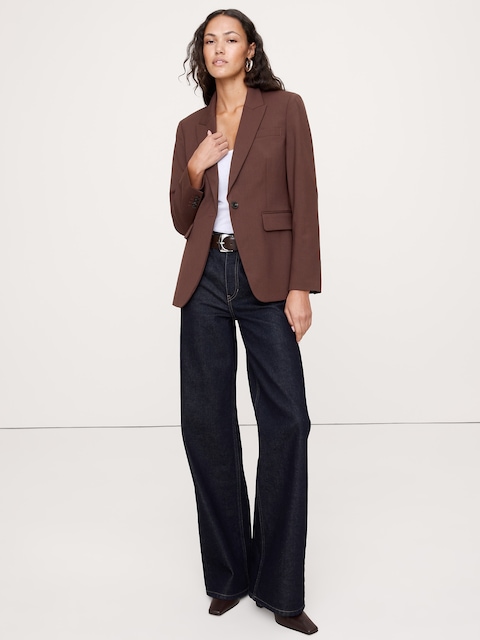 Women's Brown Blazers | Banana Republic Women's Brown Blazers | Banana Republic