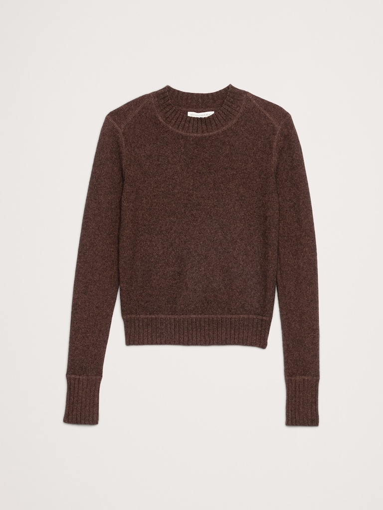 The Fireside Sweater in Merino-Cotton
