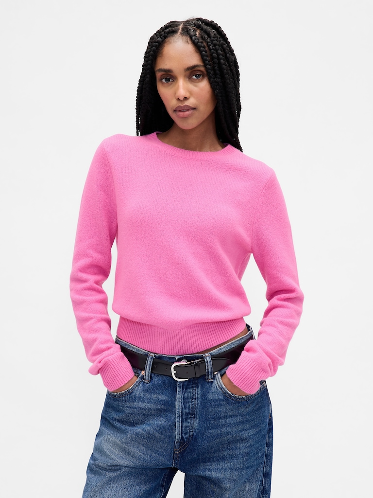 CashSoft Crewneck Sweater