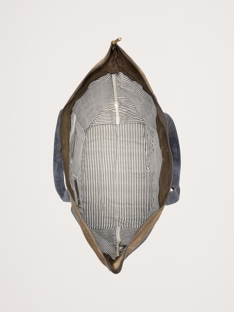 Waxed Canvas Tote by CB Station