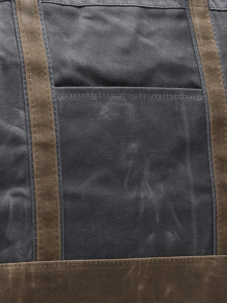 Waxed Canvas Tote by CB Station