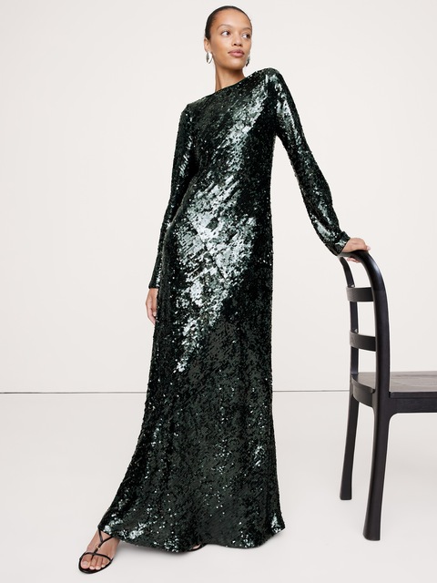 Women's Green Dresses & Jumpsuits | Banana Republic