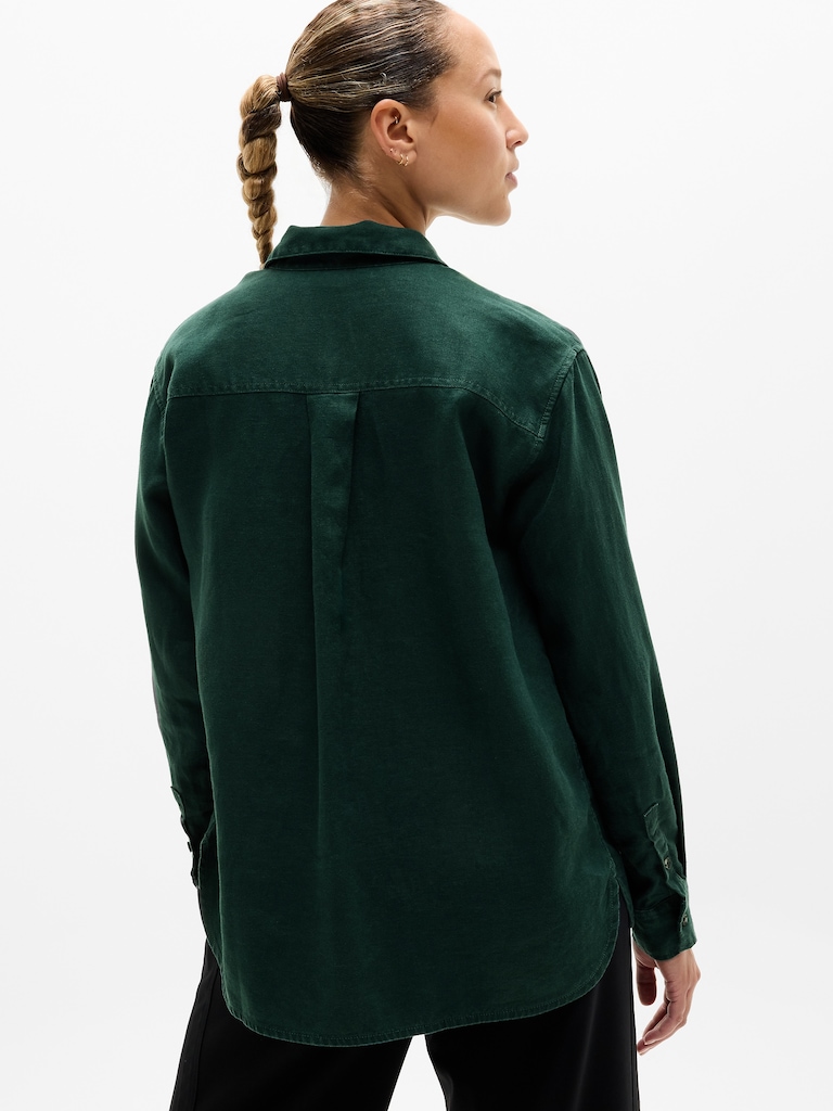 Retreat Linen Top