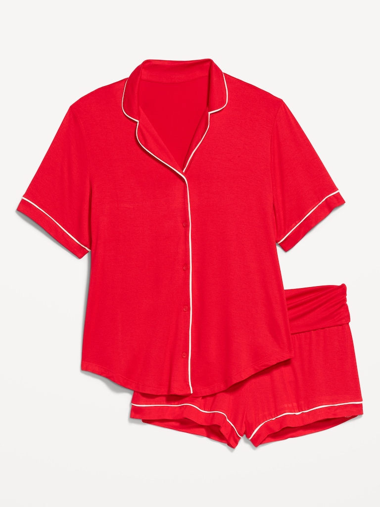 Maternity Classic Pajama Short Set