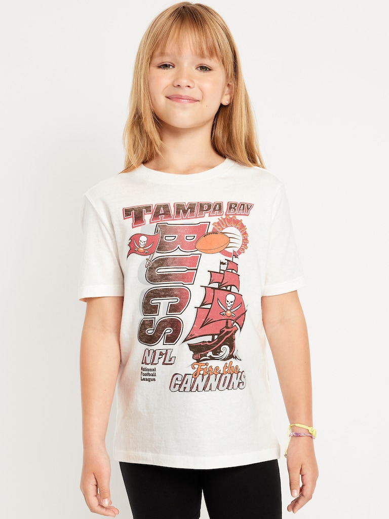 Tampa Bay Buccaneers Gender-Neutral Graphic T-Shirt for Kids