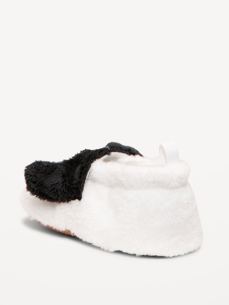 Velour Critter Slippers for Baby