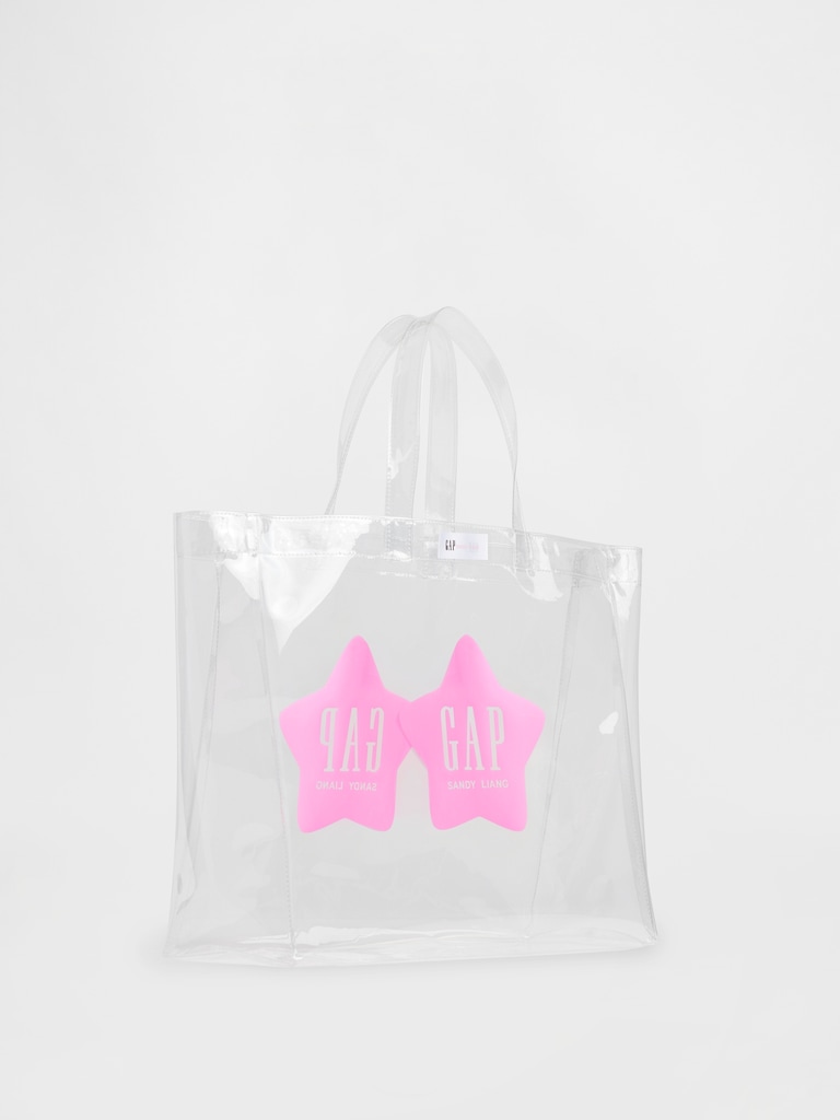 Gap × Sandy Liang Small Clear Tote Bag