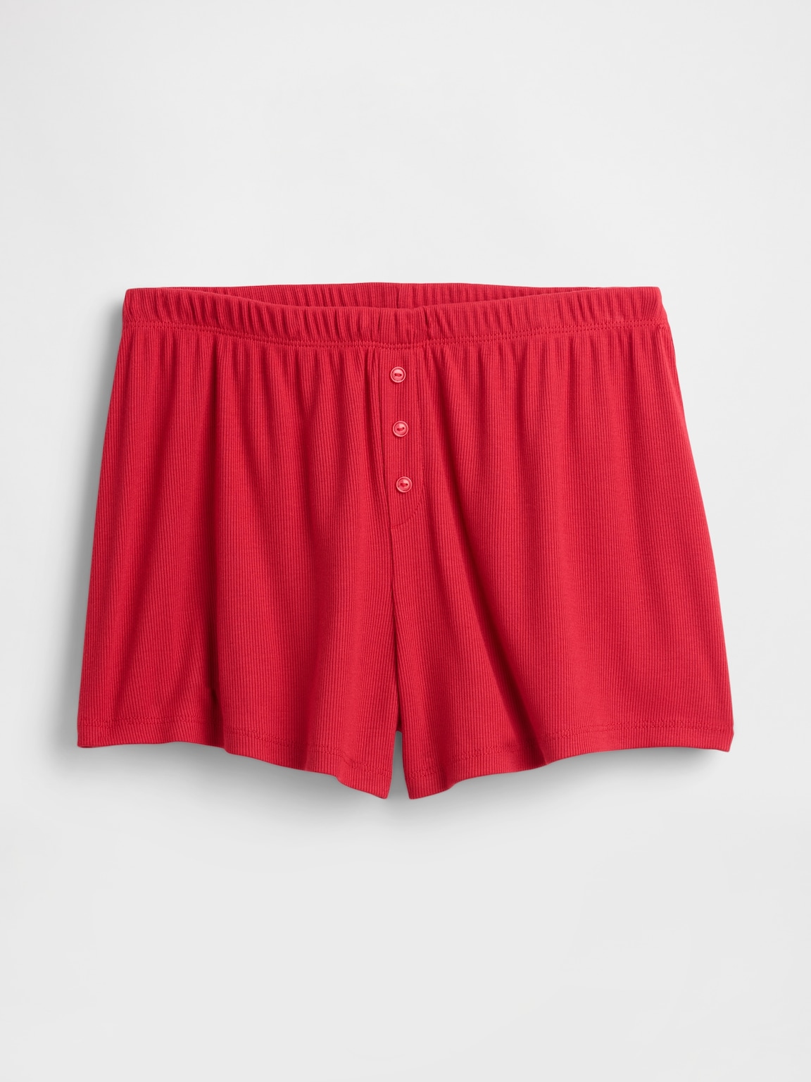 Mini Rib Relaxed PJ Shorts