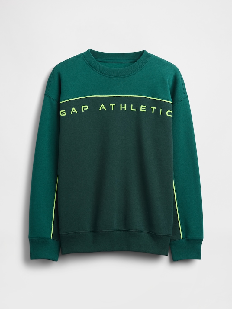 Kids VintageSoft Colorblock Logo Sweatshirt