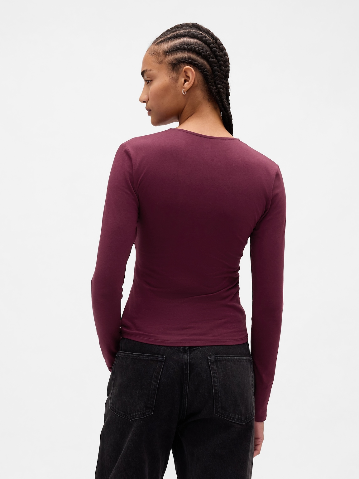 CloseKnit Jersey V-Neck T-Shirt