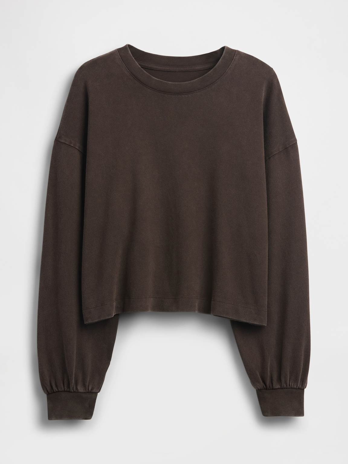 Organic Cotton VintageSoft Crop Sweatshirt
