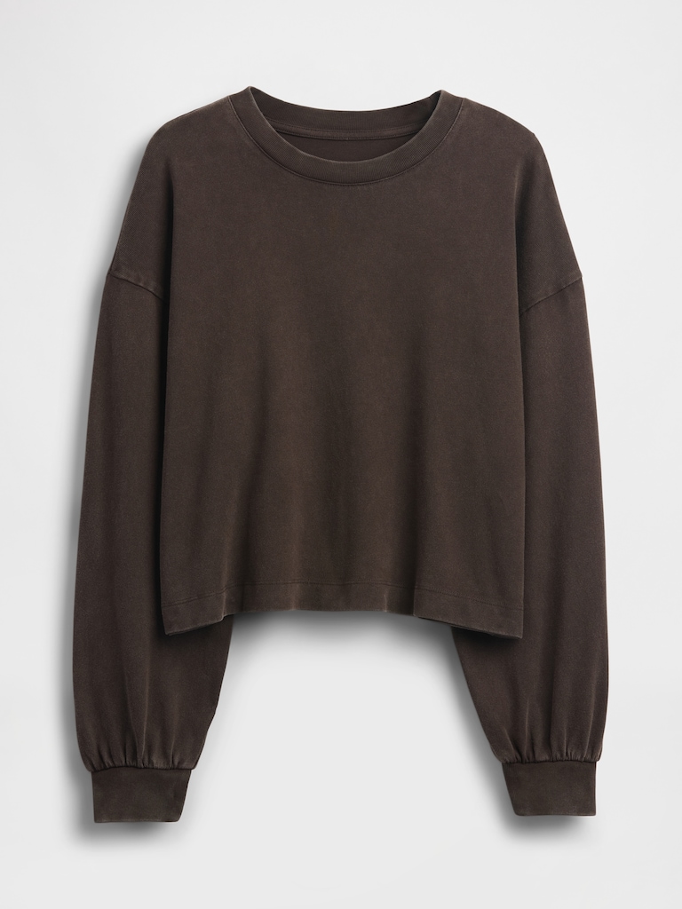 Heavyweight Crop Sweatshirt