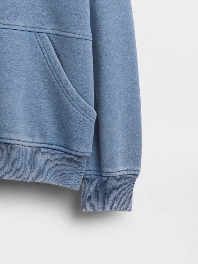 Kids VintageSoft Relaxed Crewneck Pocket Sweatshirt