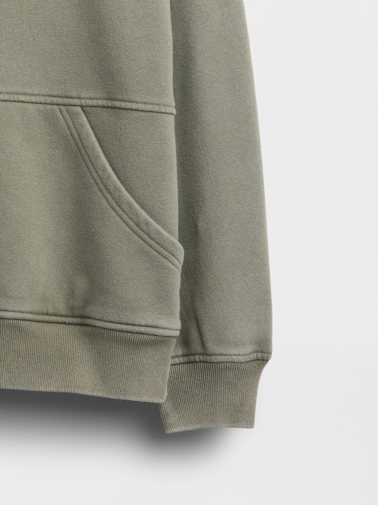 Kids VintageSoft Relaxed Crewneck Pocket Sweatshirt