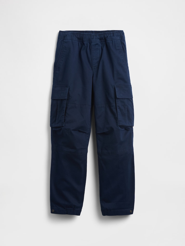 Kids Jersey-Lined Cargo Pants