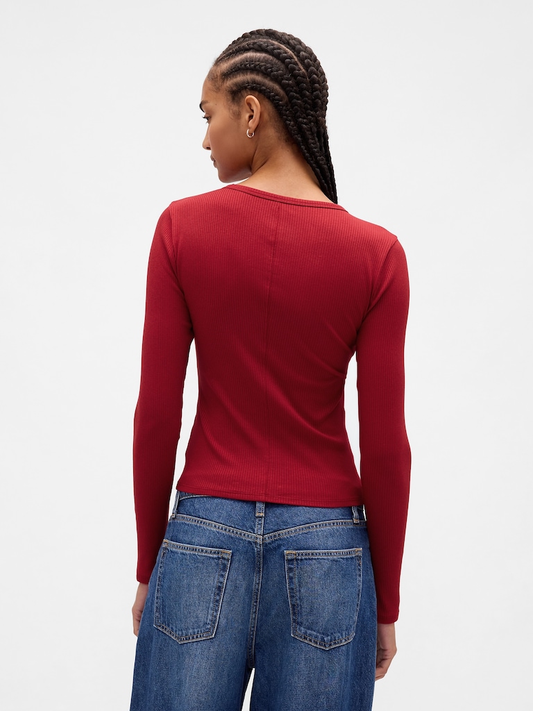 Modern Rib Crop T-Shirt