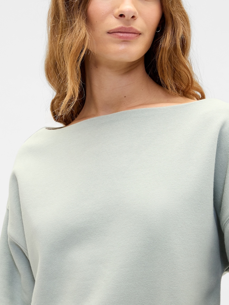 Oversized Boatneck Sweatshirt