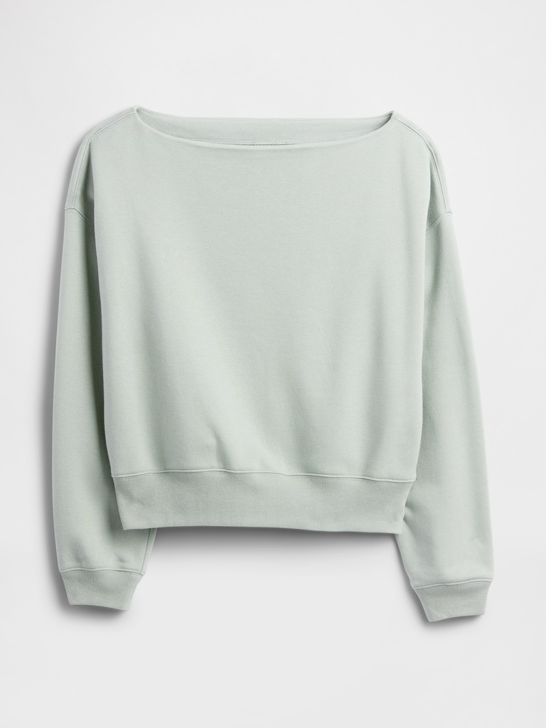 Oversized Boatneck Sweatshirt