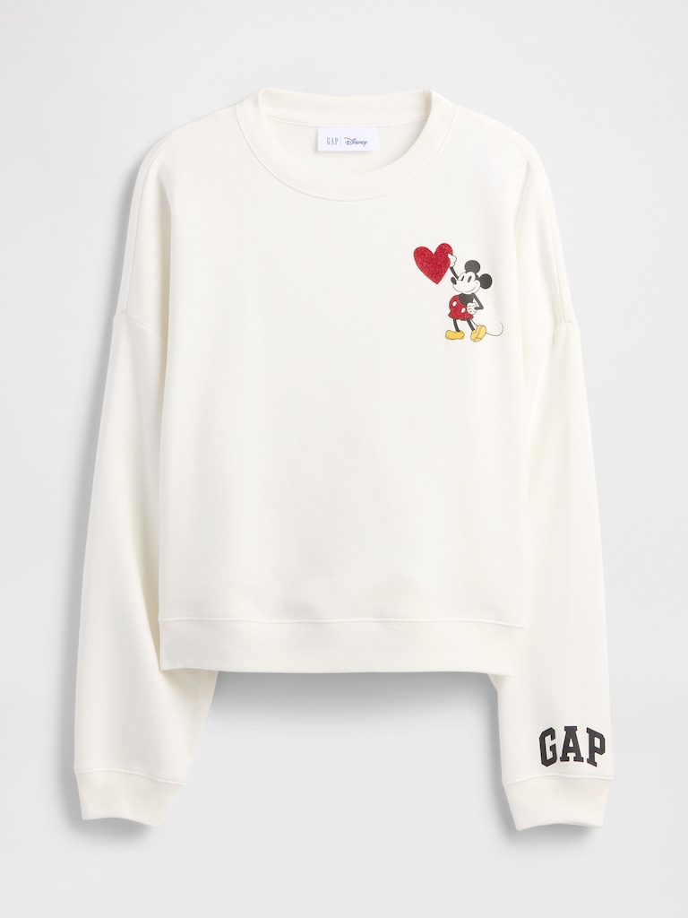 Gap × Disney Oversized Wedge Crewneck Sweatshirt