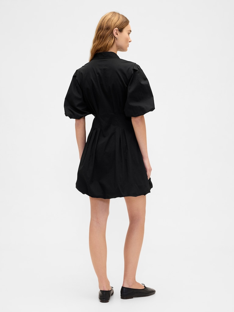 Mini Bubble Shirtdress