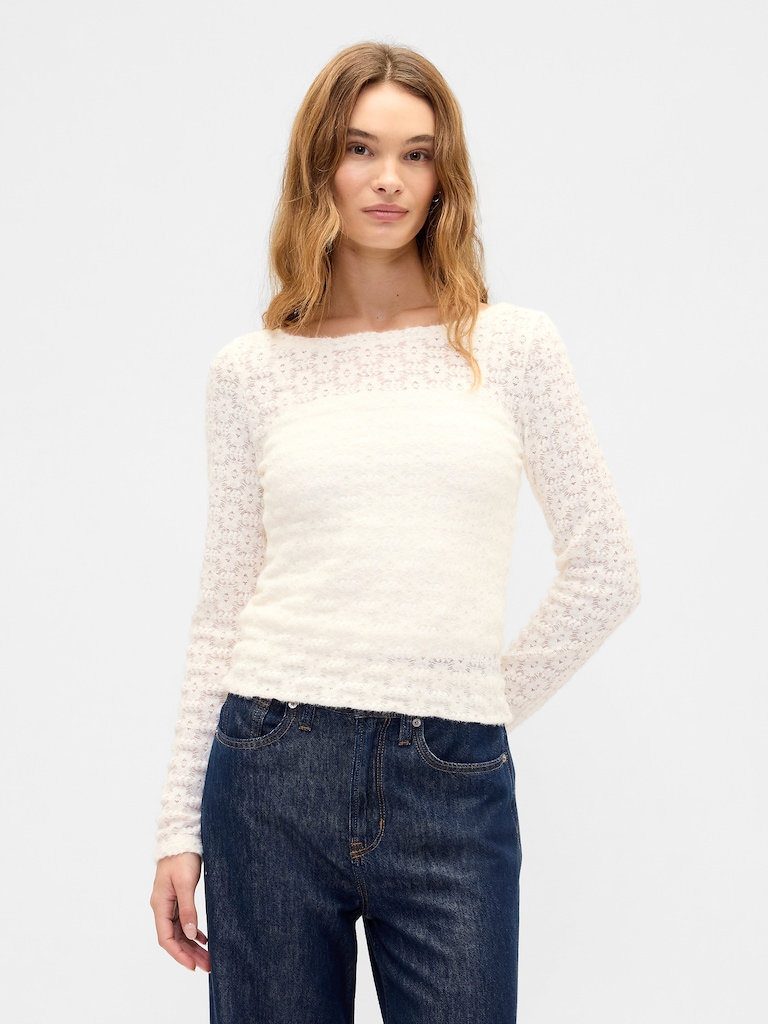 Boatneck Top