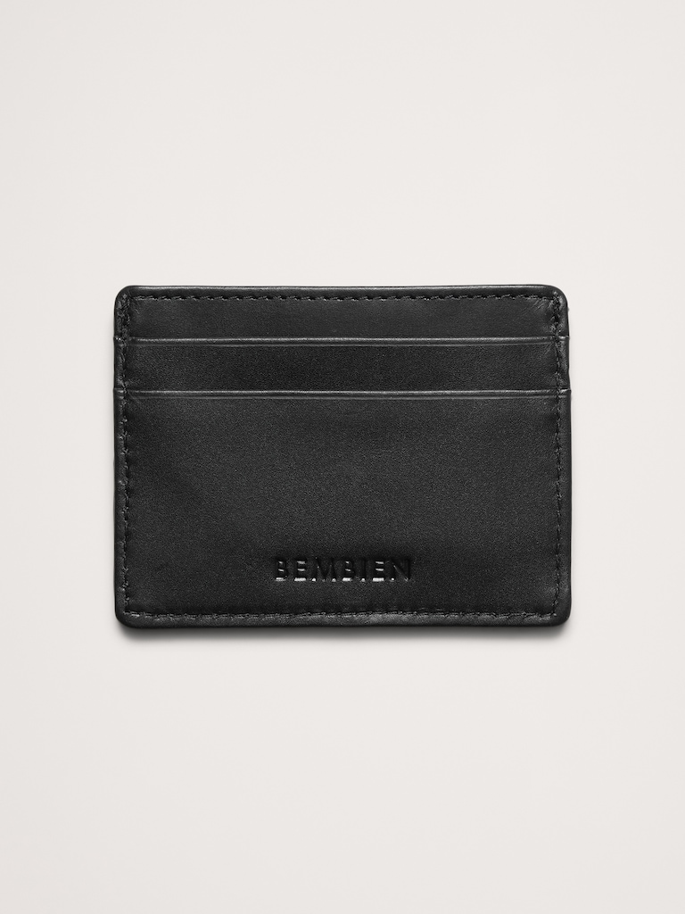 Nico Card Case in Carre Weave by Bembien