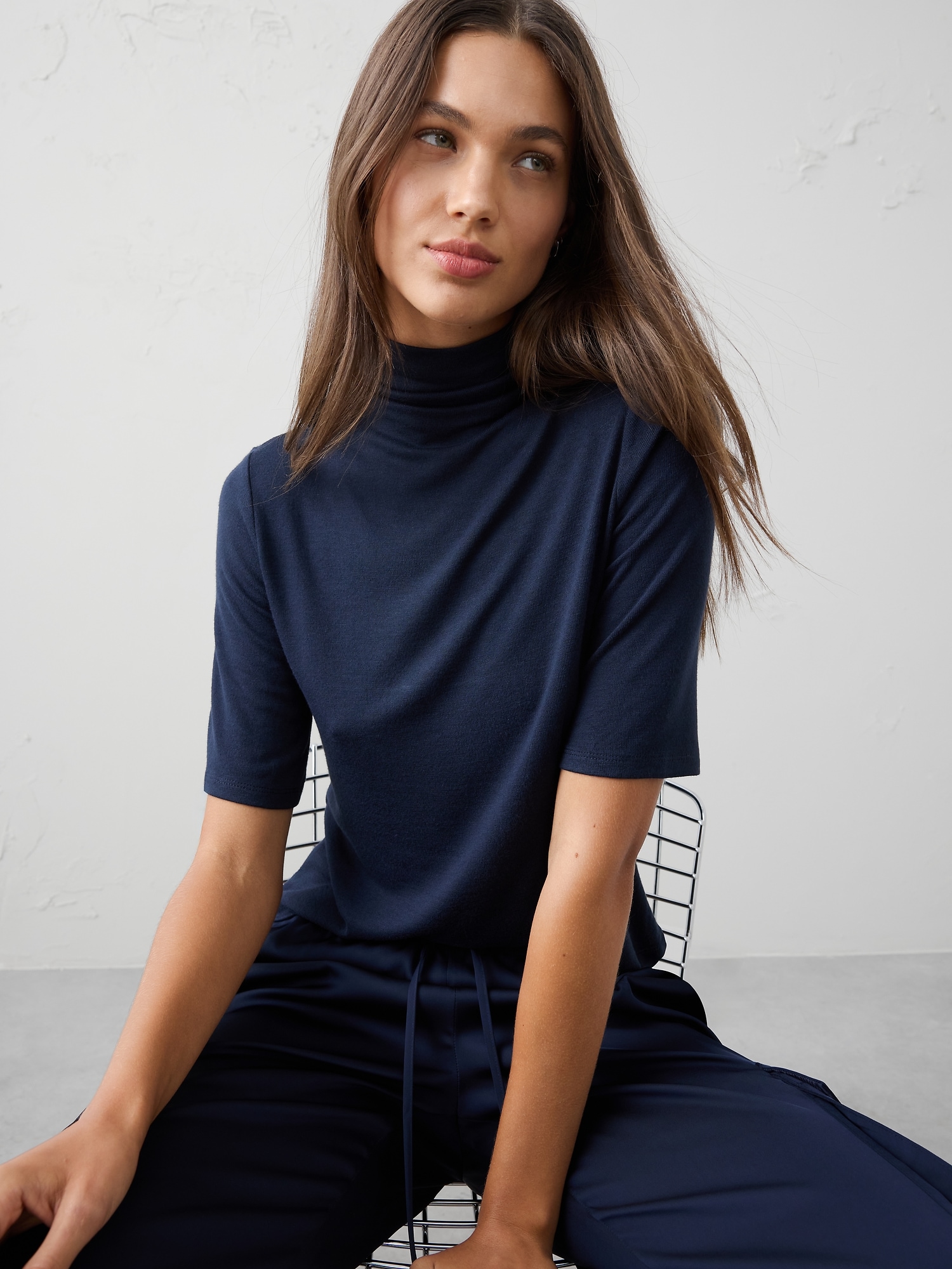 トップス Gala(plain) Women's Blue T-Shirts & Tops | Banana Republic Factory