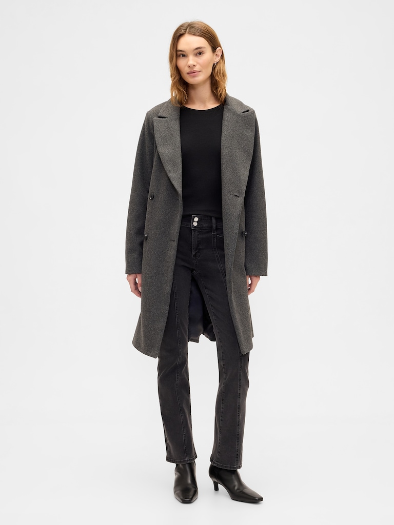 Mid Rise Universal Seamed Baby Boot Jeans