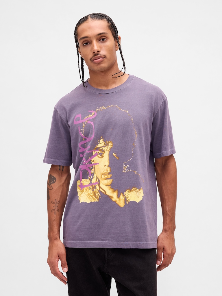 Heavyweight Prince Graphic Crop T-Shirt