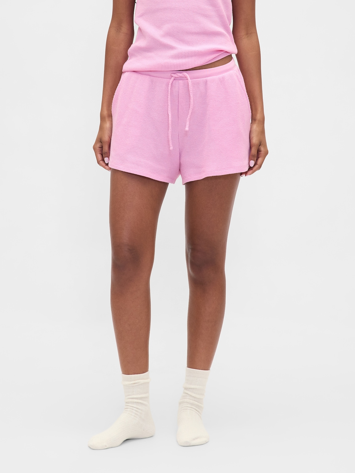 Waffle PJ Shorts